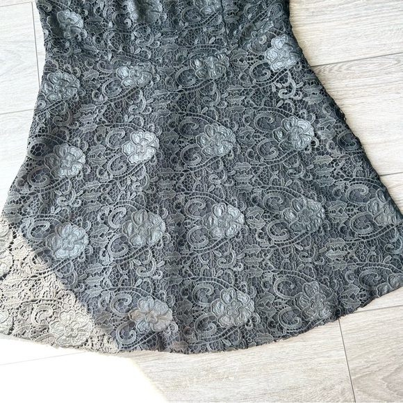 NWT Rock & Shine Black Lace Halter Neck Flared  Dress - Picture 9 of 15